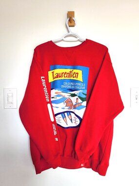 Retrokid Retrontario Laurentien Crayon Crewneck Sweater - Unisex X-Large